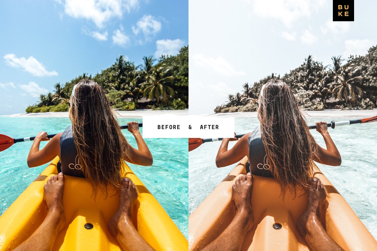 5 Coconut Lightroom Presets Pack 3862010