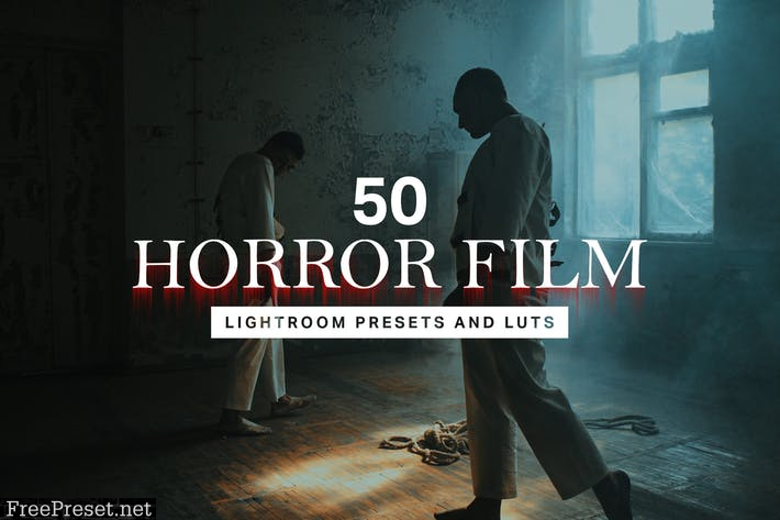 50 Horror Film Lightroom Presets and LUTs
