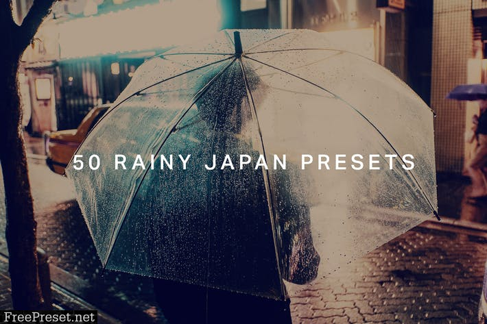 50 Rainy Japan Lightroom Presets
