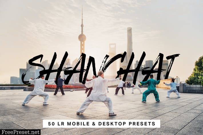 50 Shanghai Lightroom Presets and LUTs