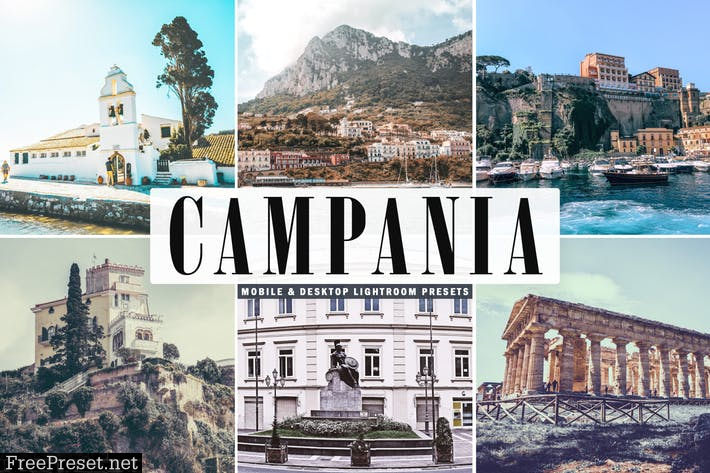 Campania Mobile & Desktop Lightroom Presets