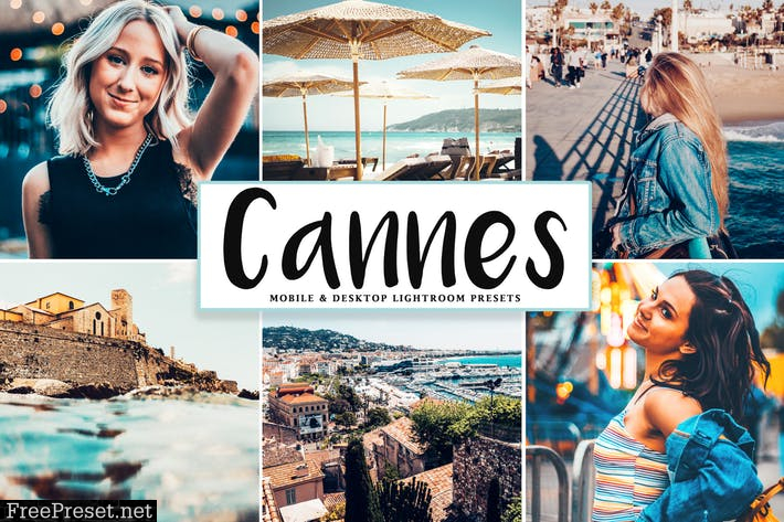 Cannes Mobile & Desktop Lightroom Presets