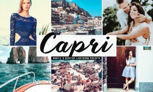 Capri Mobile & Desktop Lightroom Presets