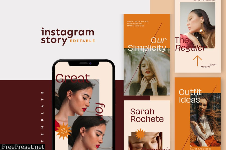 Instagram Story Template XYDKLEK