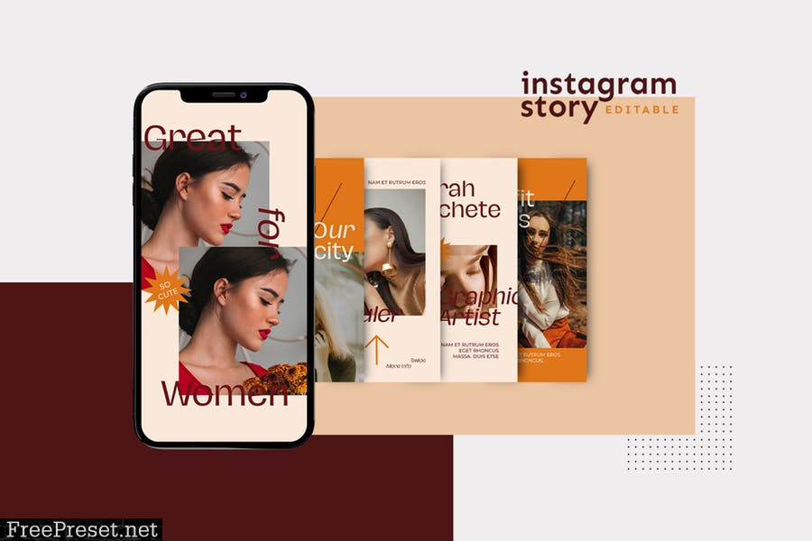 Instagram Story Template XYDKLEK