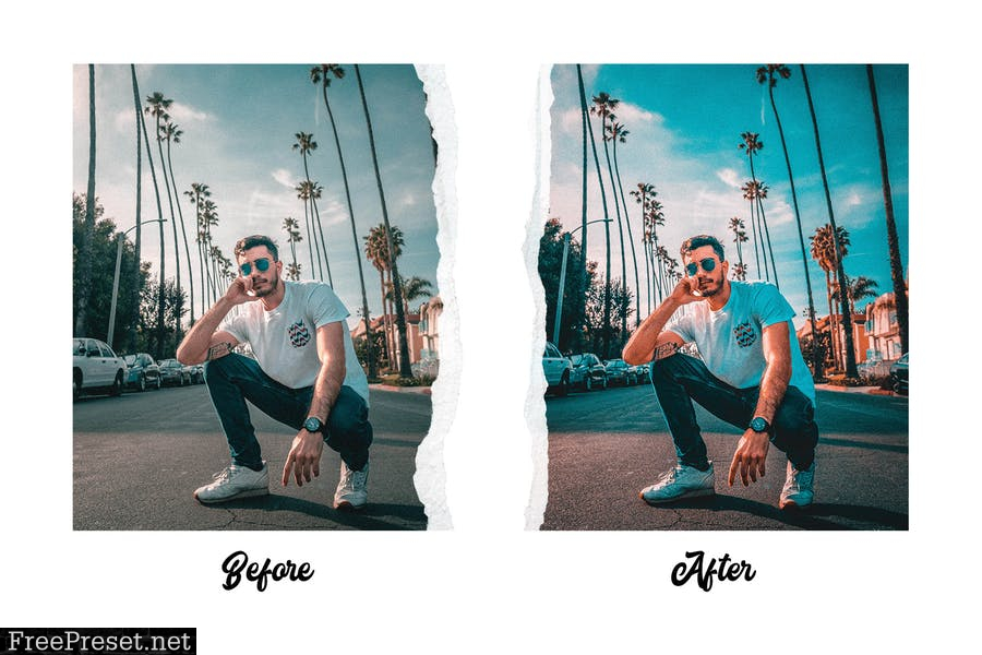 Orange & Teal Lightroom Presets Vol. 1