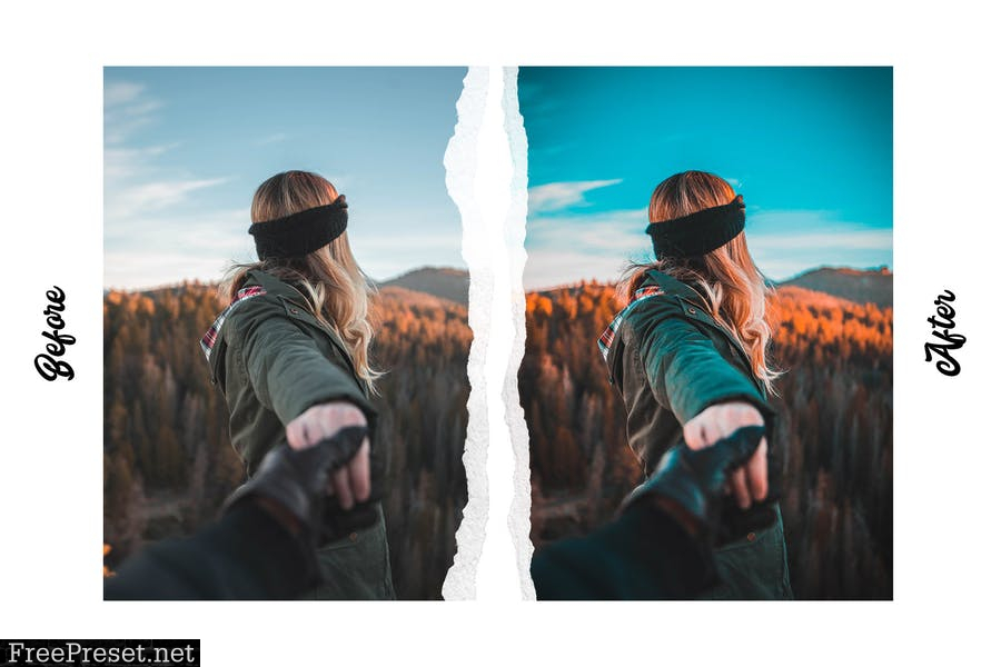 Orange & Teal Lightroom Presets Vol. 1