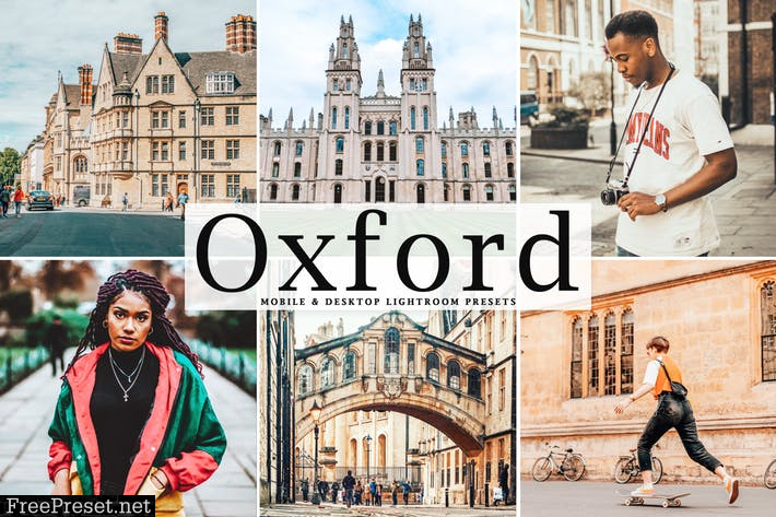 Oxford Mobile & Desktop Lightroom Presets