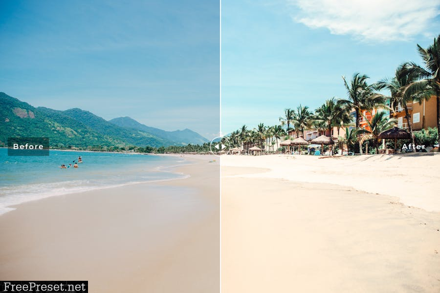 Praia Mobile & Desktop Lightroom Presets