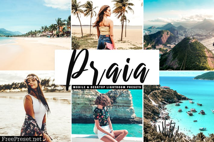 Praia Mobile & Desktop Lightroom Presets