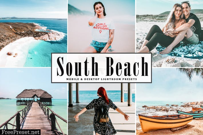 South Beach Mobile & Desktop Lightroom Presets