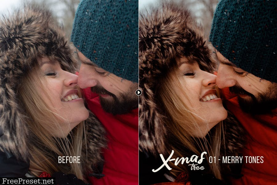 Xmas Tree - Winter Photography Presets