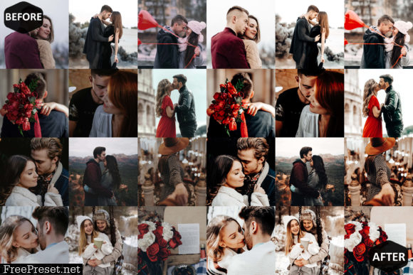 10 Romance Mobile & Desktop Lightroom