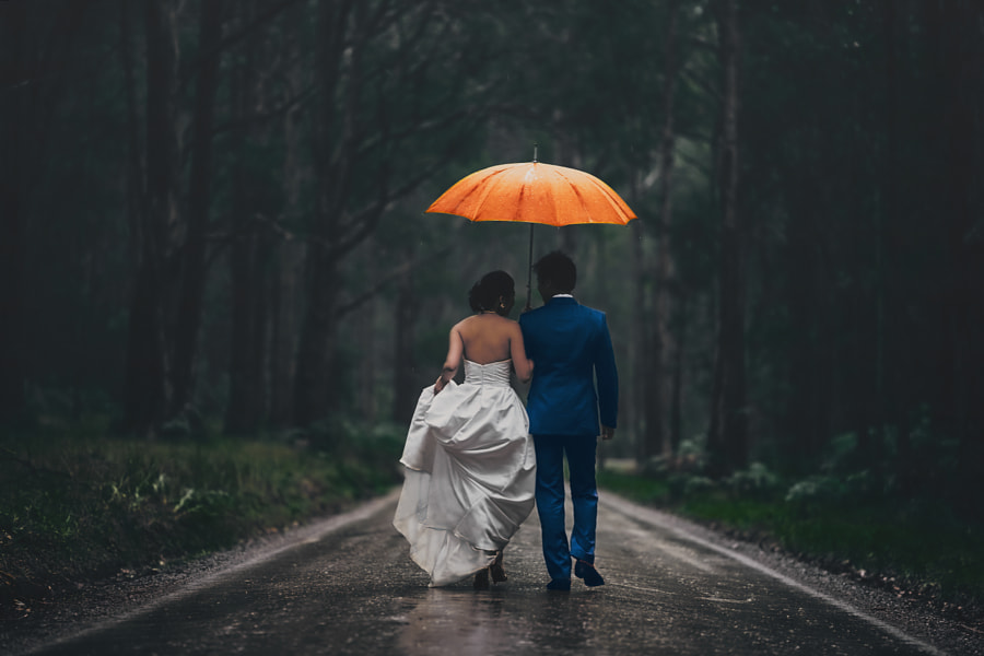 Wedding photography - Down the wet aisle by Jonathan Ho on 500px.com