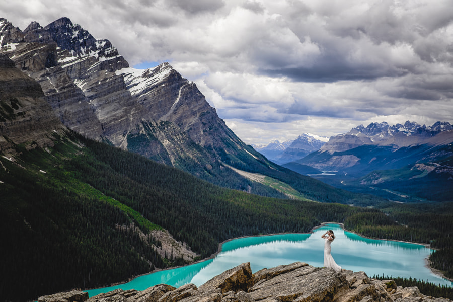 Wedding photography - Mountain Bride by Carey Nash on 500px.com