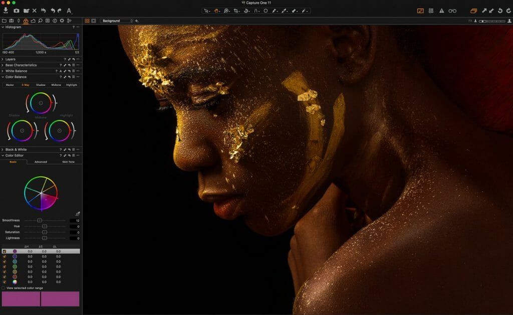 Capture One Main Interface
