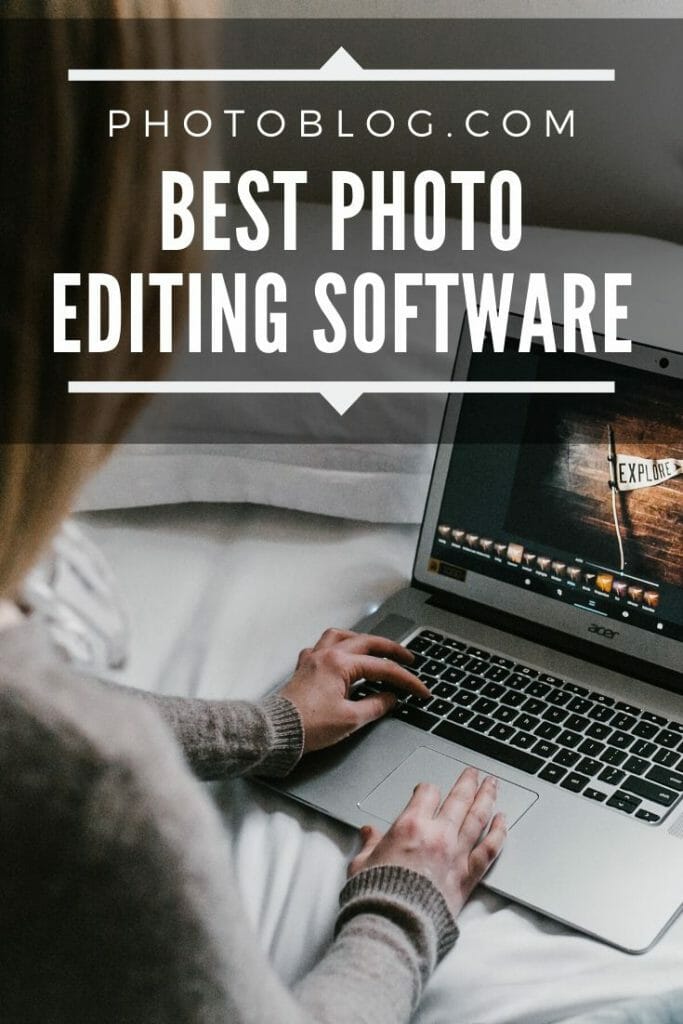 Pinterest image for photo editing software article