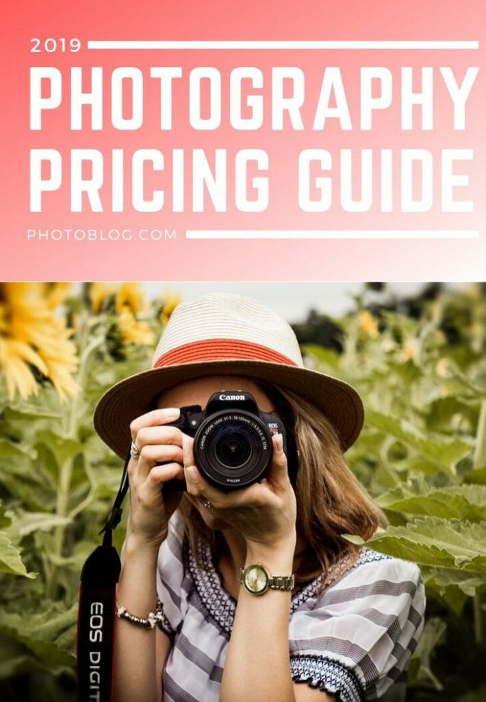 Pinterest image for photography pricing article.