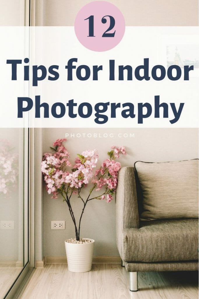 Indoor photography pinterest image