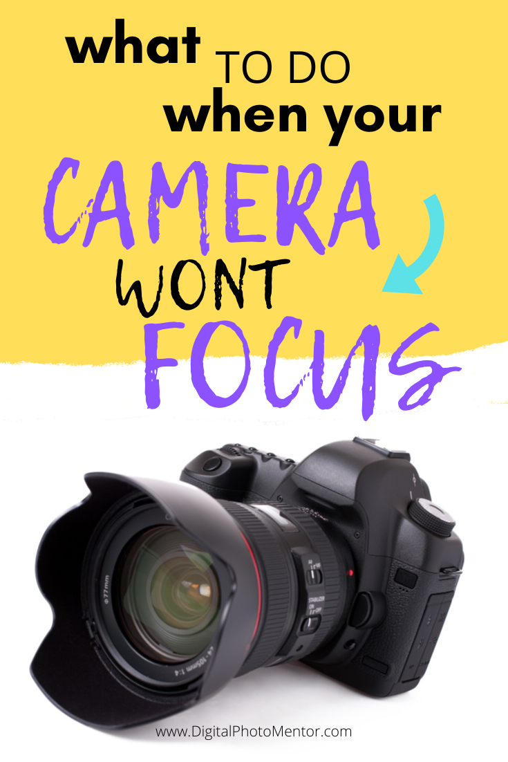 beginner photography tips for when your camera wont focus.