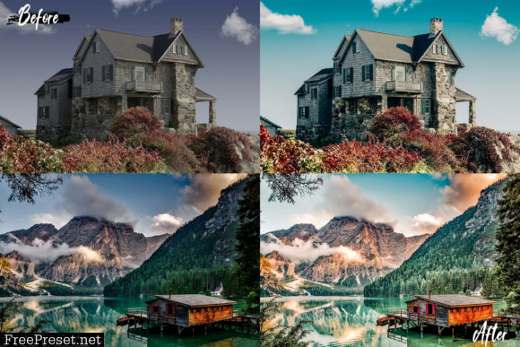 25 Landscape Lightroom Presets