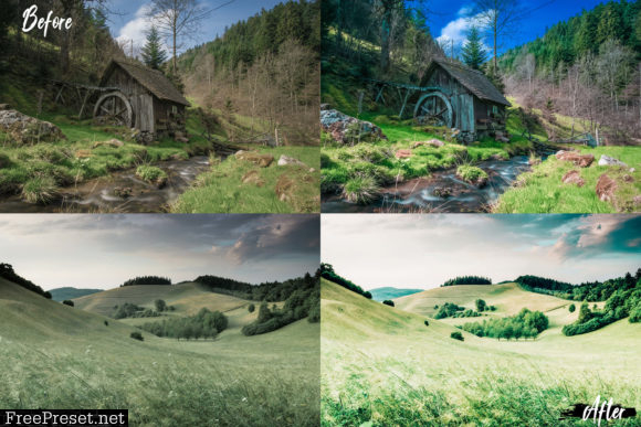 25 Landscape Lightroom Presets