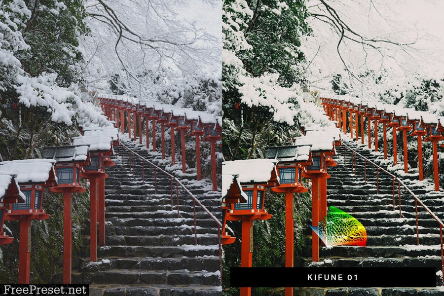 50 Kyoto Lightroom Presets and LUTs