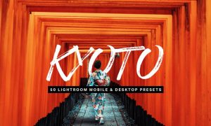 50 Kyoto Lightroom Presets and LUTs