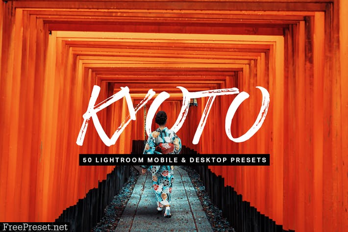 50 Kyoto Lightroom Presets and LUTs