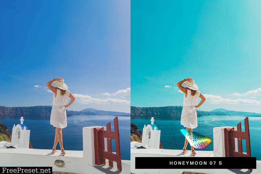 50 Santorini Lightroom Presets and LUTs