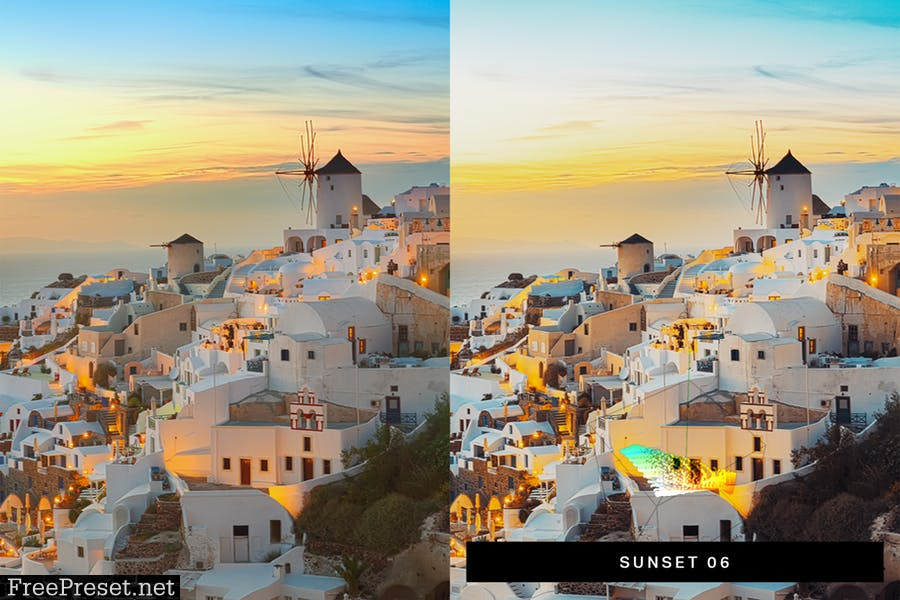 50 Santorini Lightroom Presets and LUTs