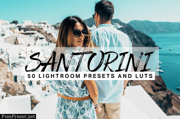 50 Santorini Lightroom Presets and LUTs