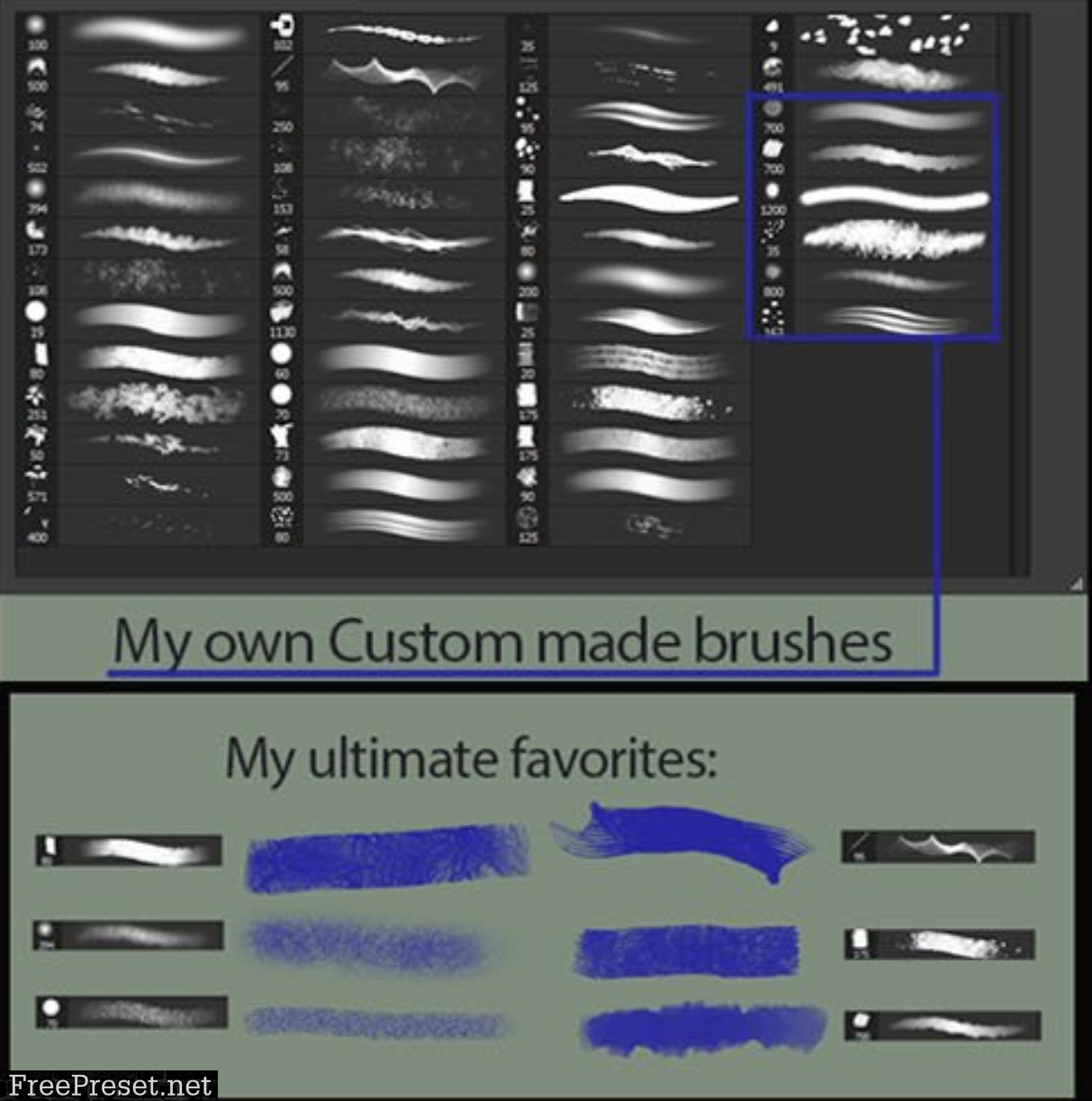 500+ Art Brushes Collection for Photoshop Photoshop ABR