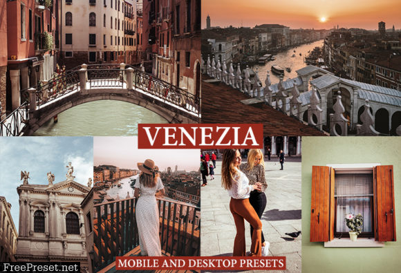 8 VENEZIA Lightroom Presets Premium