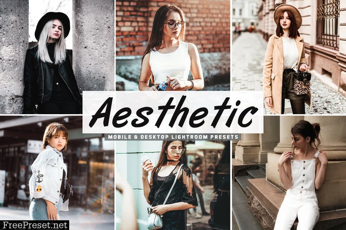 Aesthetic Mobile & Desktop Lightroom Presets V2