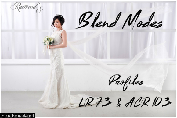 Blend Modes Profiles LR7.3 ACR10.3