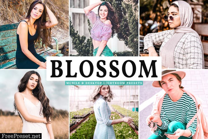 Blossom Mobile & Desktop Lightroom Presets