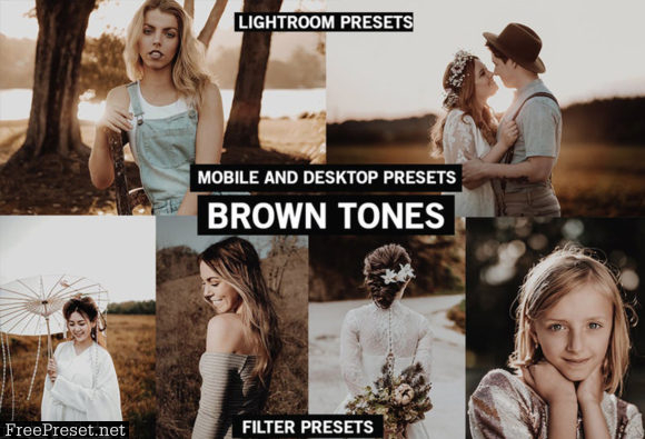 BROWN TONES Lightroom Presets Premium 2685425