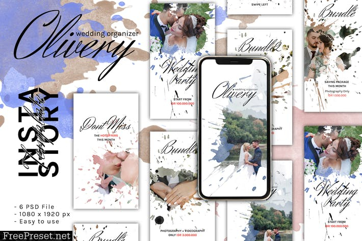 Clivery Instagram Story Template Font