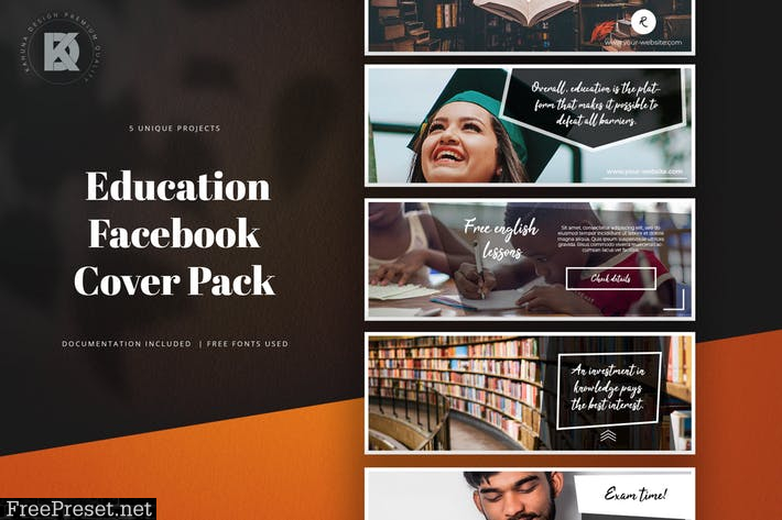 Education Facebook Cover M7MQP9G