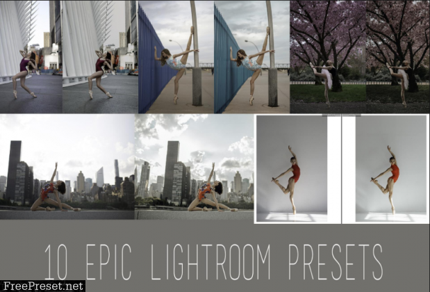 Eva Nys Photography - Eva's Dance Class Lightroom Presets