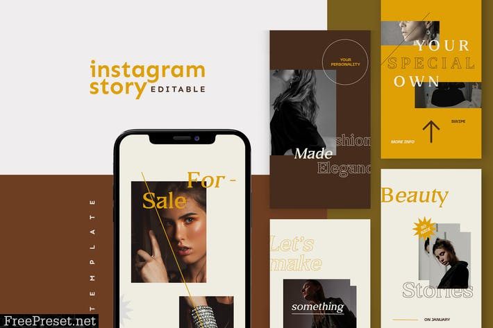 Instagram Story Template JBQ65YU