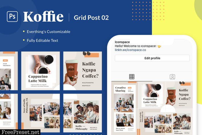 Koffie Grid - Series 02  H5STWXV