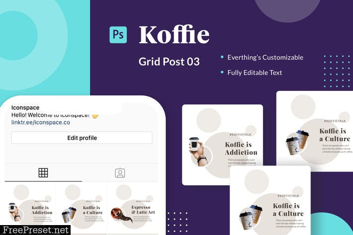 Koffie Grid - Series 03  GLLTYVL