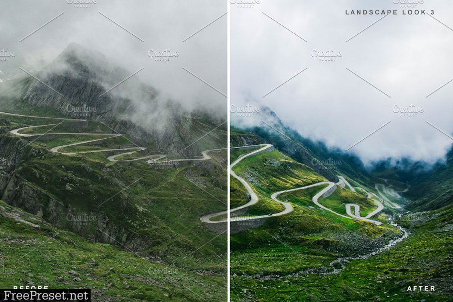 Landscape Lightroom Preset Bundle 1078315