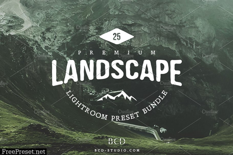 Landscape Lightroom Preset Bundle 1078315