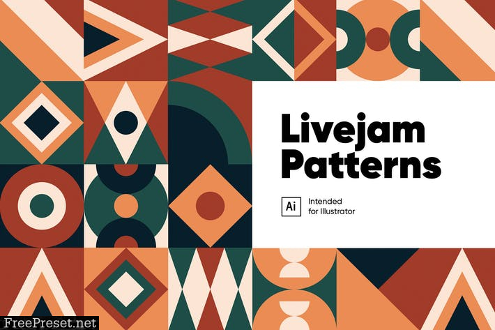 Livejam Abstract Patterns Pack LK5HZF3