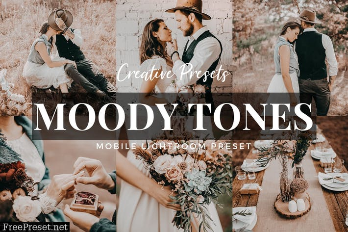 Moody Tones Mobile Lightroom Preset