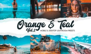 Orange & Teal Lightroom Presets Vol. 2