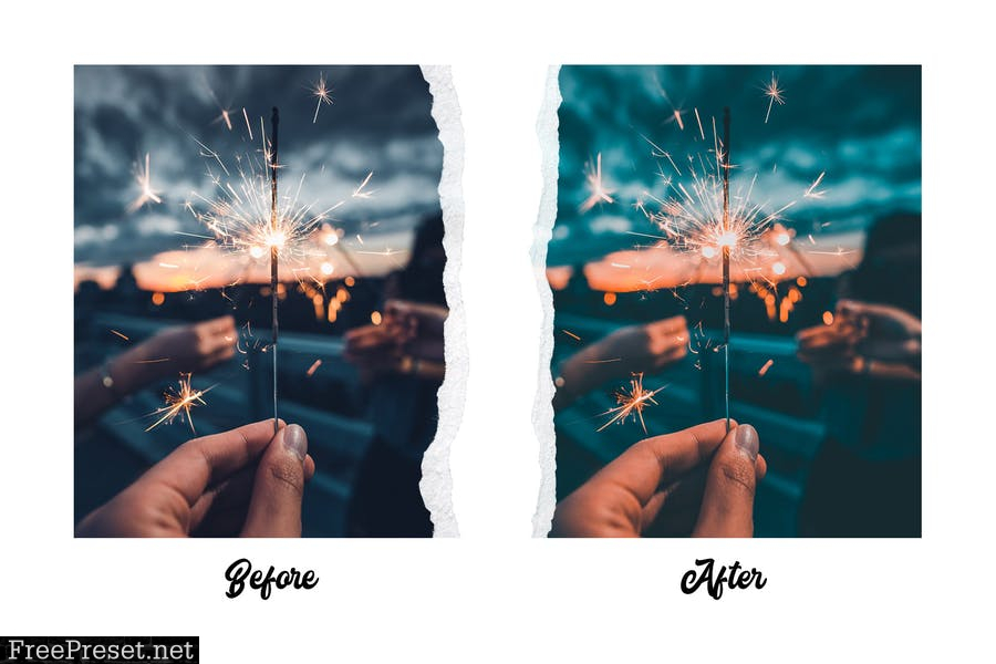 Orange & Teal Lightroom Presets Vol. 3